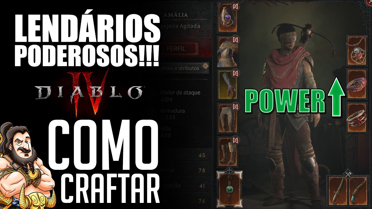 Como fazer lendários poderosos! O que você precisa saber - Craft (Diablo 4)