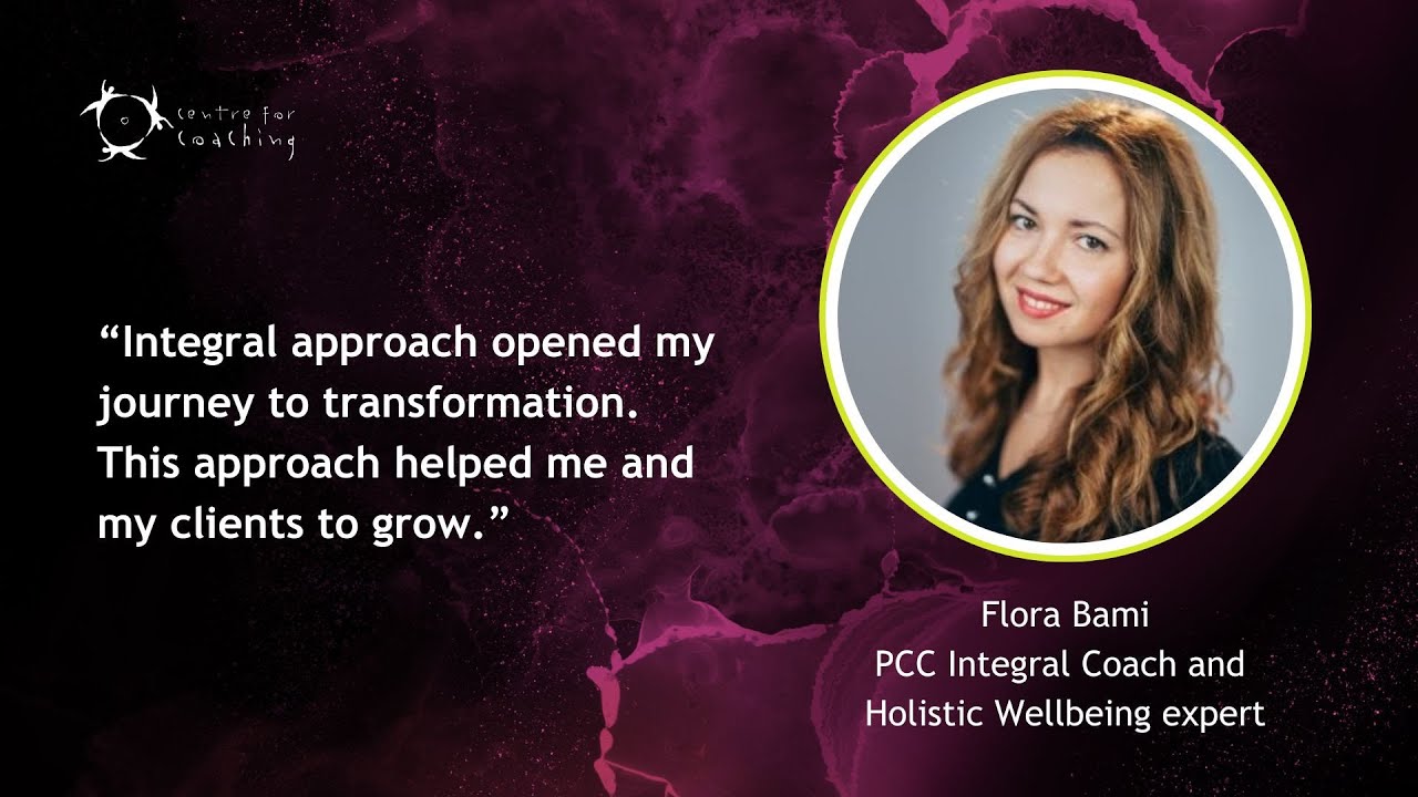Flora Bami talking about the Integral Coaching approach