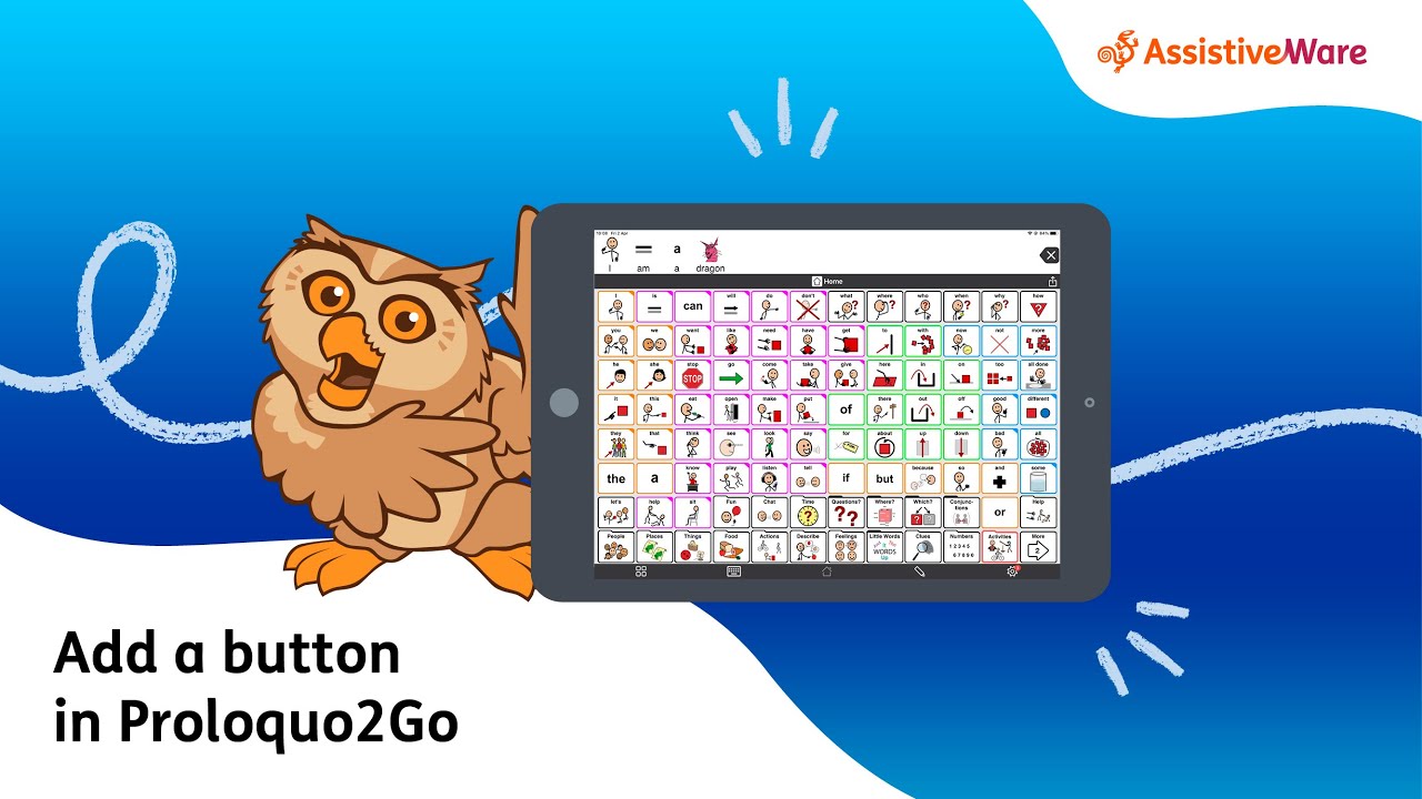 Добавить кнопку в Proloquo2Go