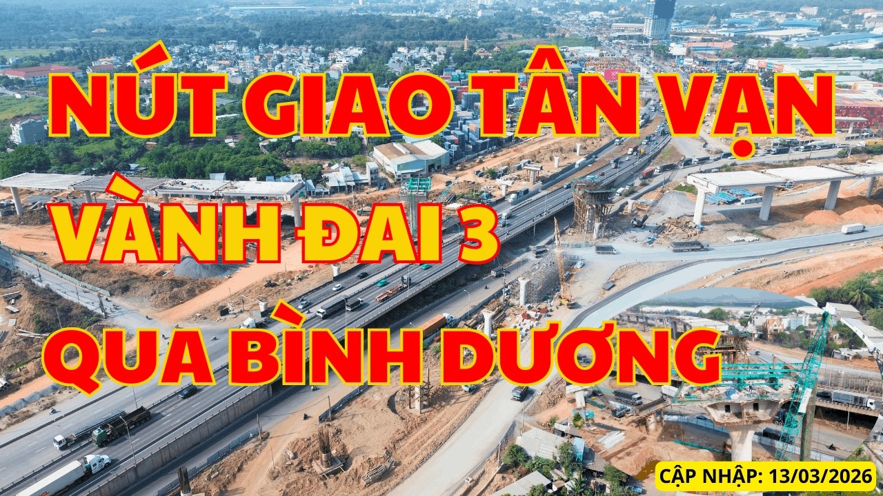 Nút Giao Tân Vạn | Tuyến Đường Vành Đai 3 Thần Tốc Triển Khai Nhiều Mũi Thi Công