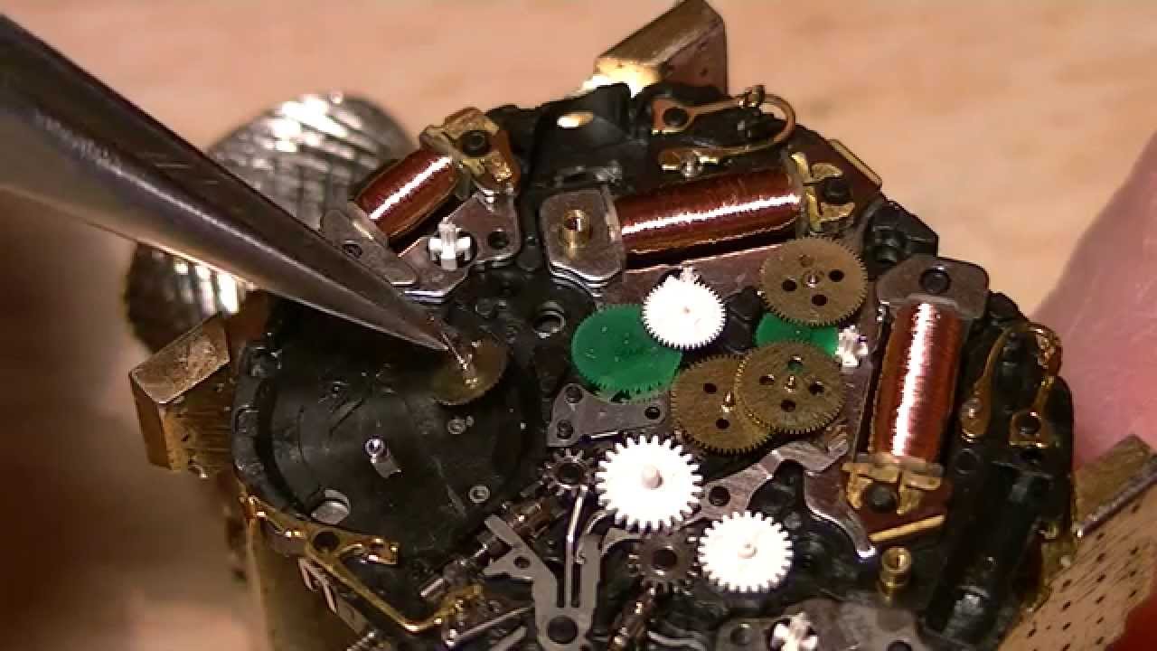 How to restore a Seiko 7T36 - reassembling the movement