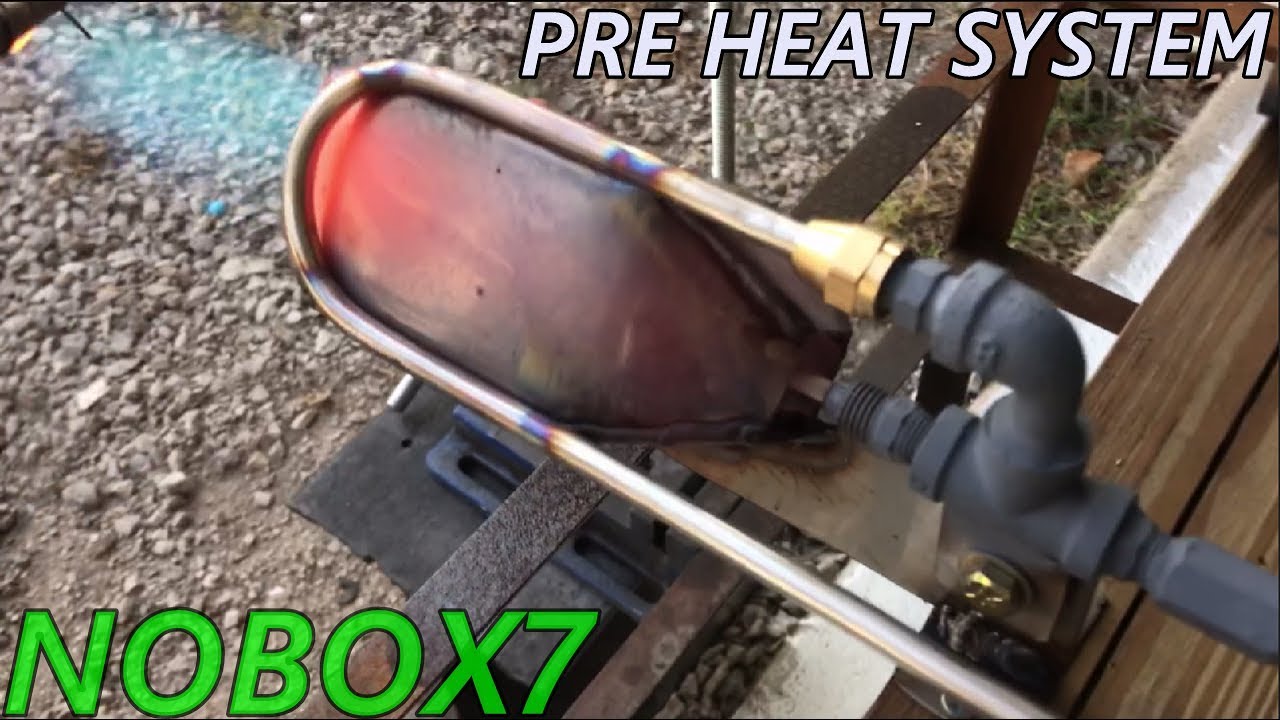 Waste oil burner with air pre Heat  augmentation VALIDATED