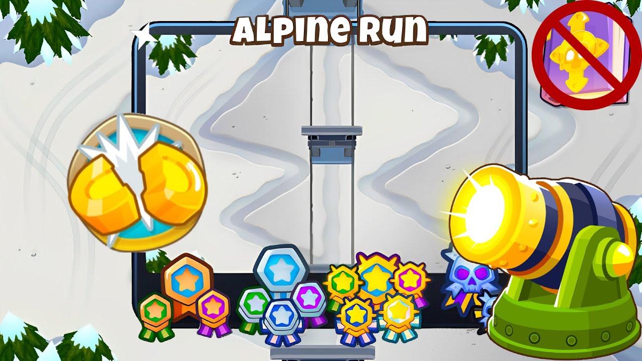 Alpine Run [Half Cash] Guide | No Monkey Knowledge | BTD 6 (2023 Updated)