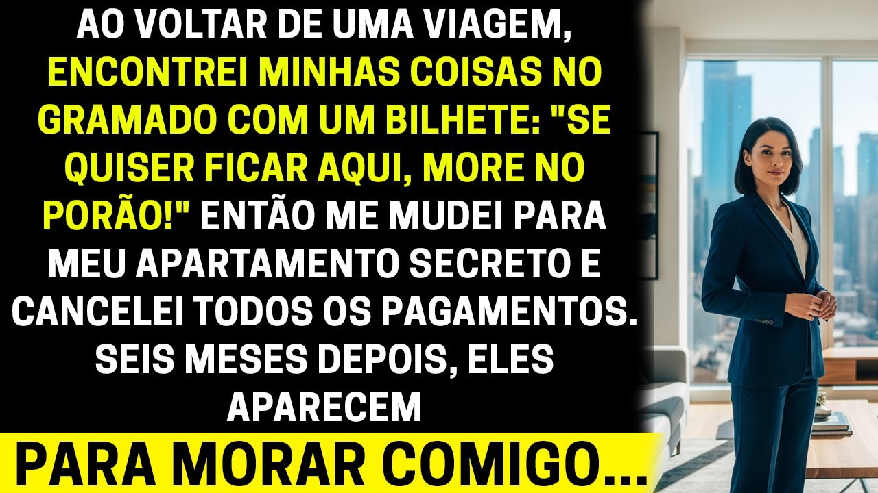 Fui Expulso Sem Aviso — Peguei o Que Era Meu e Sumiu: Eles Não Esperavam o Que Viria Depois
