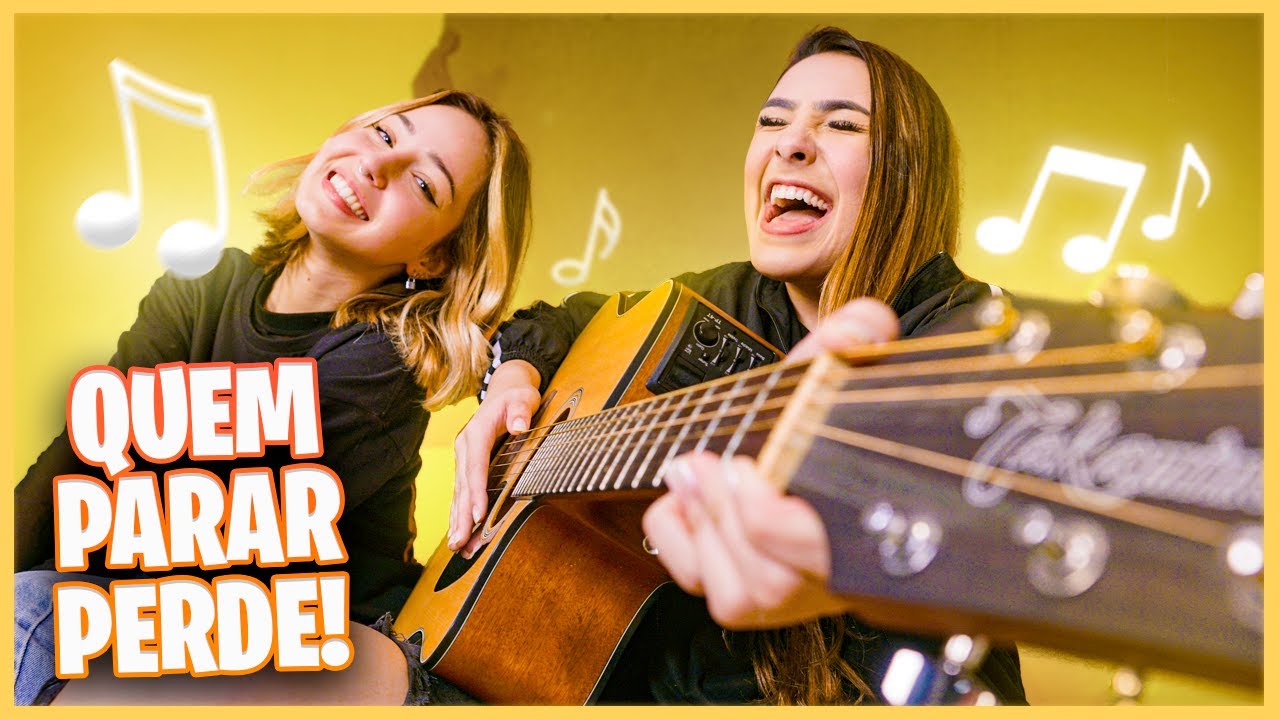 QUEM PARAR DE CANTAR PRIMEIRO PERDE! ft. Mharessa