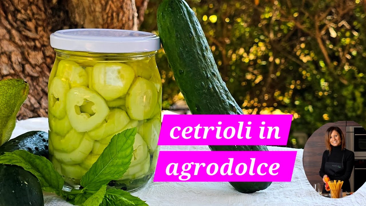 Cetrioli in agrodolce @Rosariarinaldi_speedychef