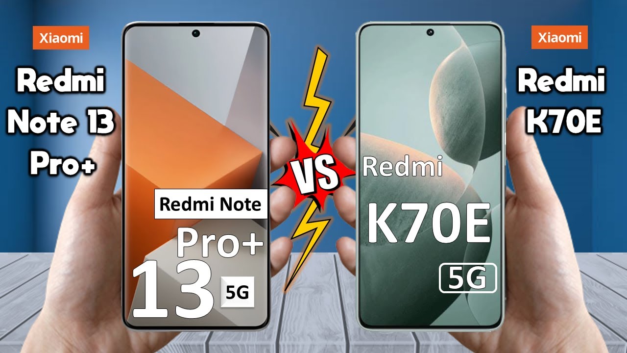 Redmi Note 13 Pro Plus Vs Redmi K70E - Full Comparison 🔥 Techvs