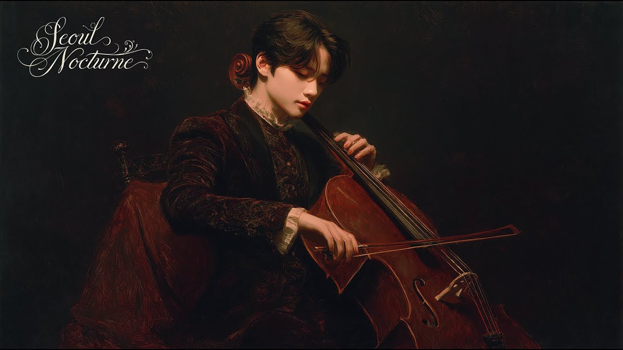 A Single Bow, The Night Listens ☾ Dark Romantic Cello & Piano | Nocturnal Music for Quiet Reflection