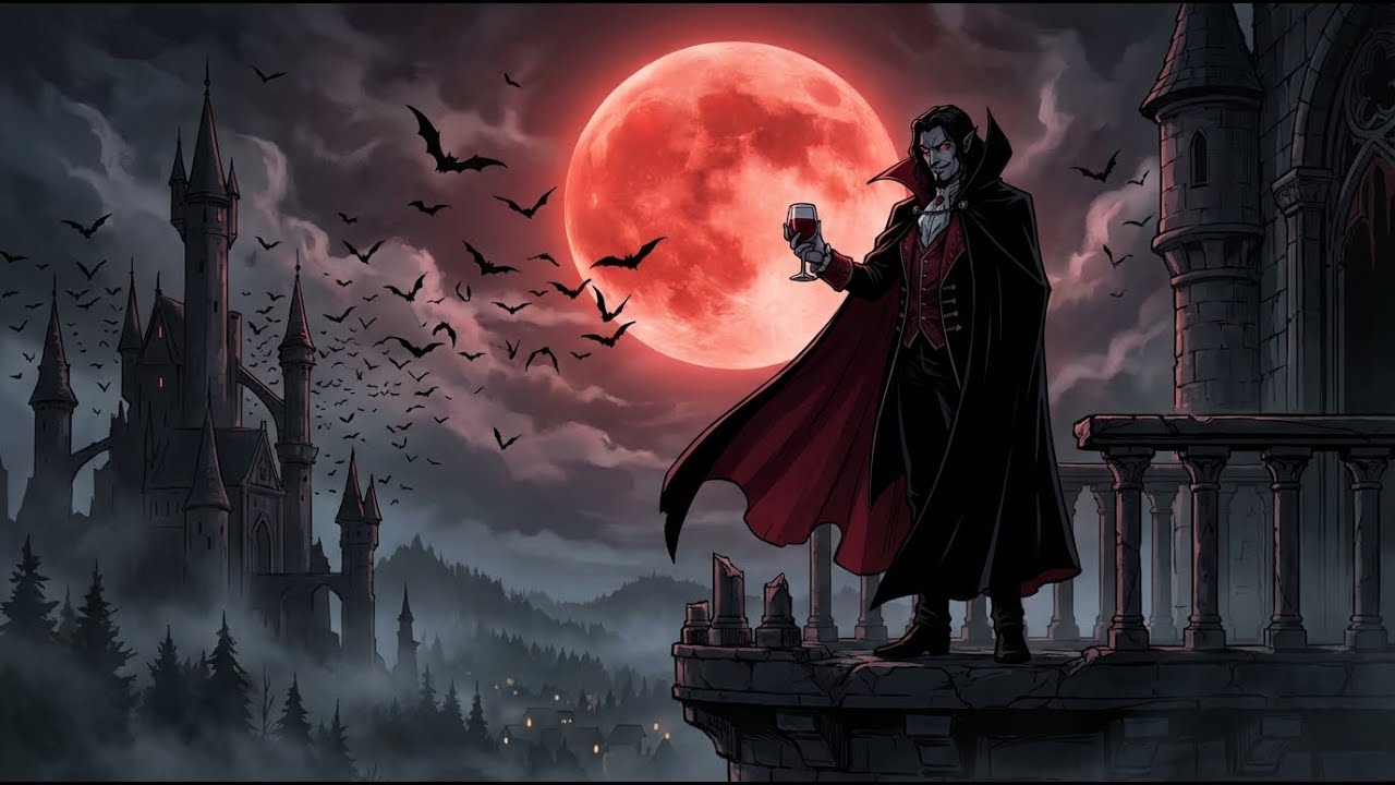 BLOOD MOON RISING 🧛 Symphonic Gothic Metal | Dracula & Vampire Lord Epic Music
