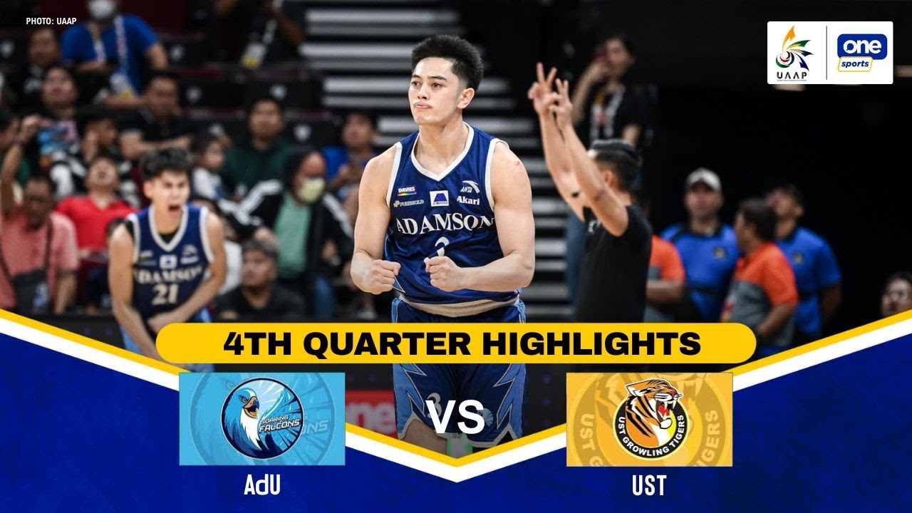 UST vs. AdU | 4TH QUARTER HIGHLIGHTS | UAAP SEASON 88 MEN&rsquo;S BASKETBALL | OCT. 29, 2025