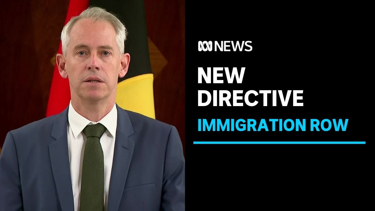 Andrew Giles issues new directive for serious criminals who are aren't citizens | ABC News