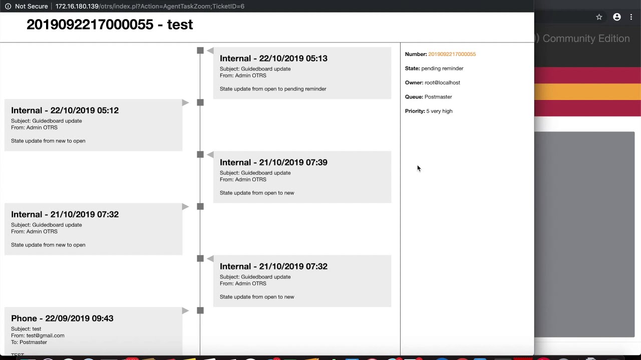 OTRS Guided board view