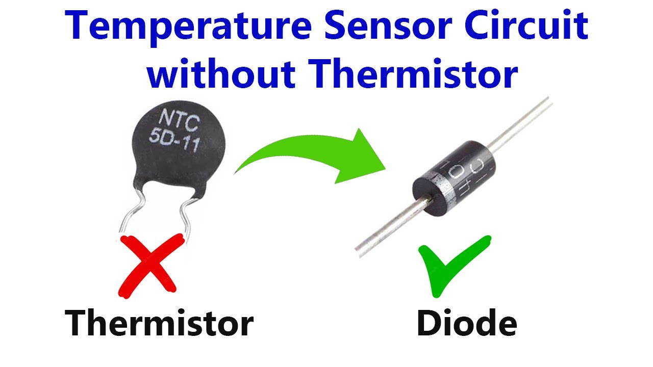How to Make Temperature Sensor Circuit without Thermistor