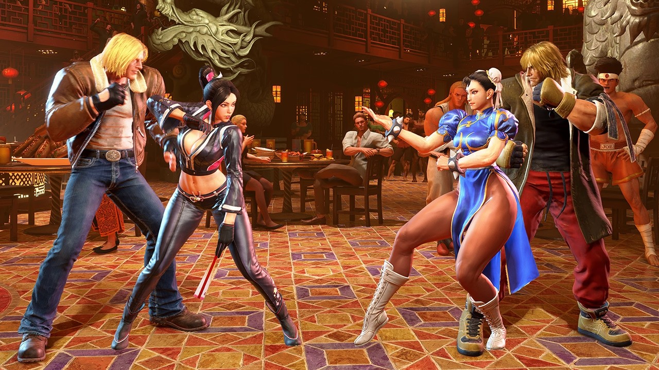 Fatal Fury vs Street Fighter - Terry Mai vs Ken Chun-Li