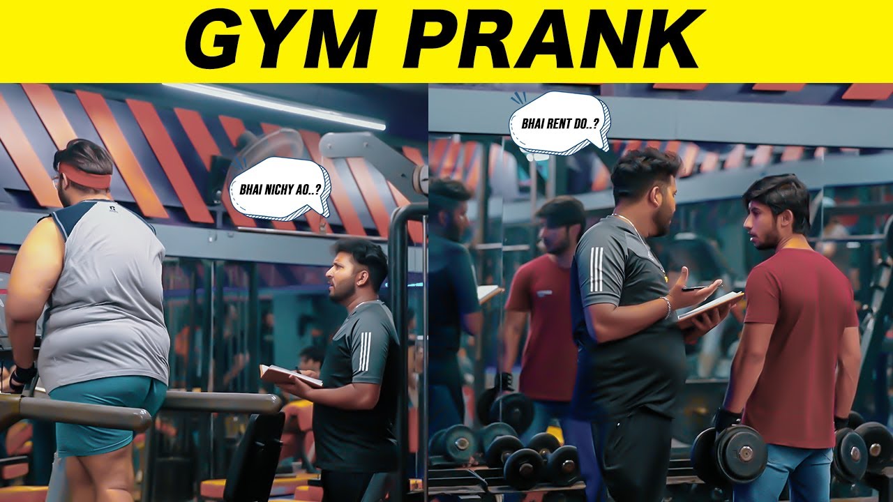 GYM PRANK @sharikshah - Lahori Prankstar