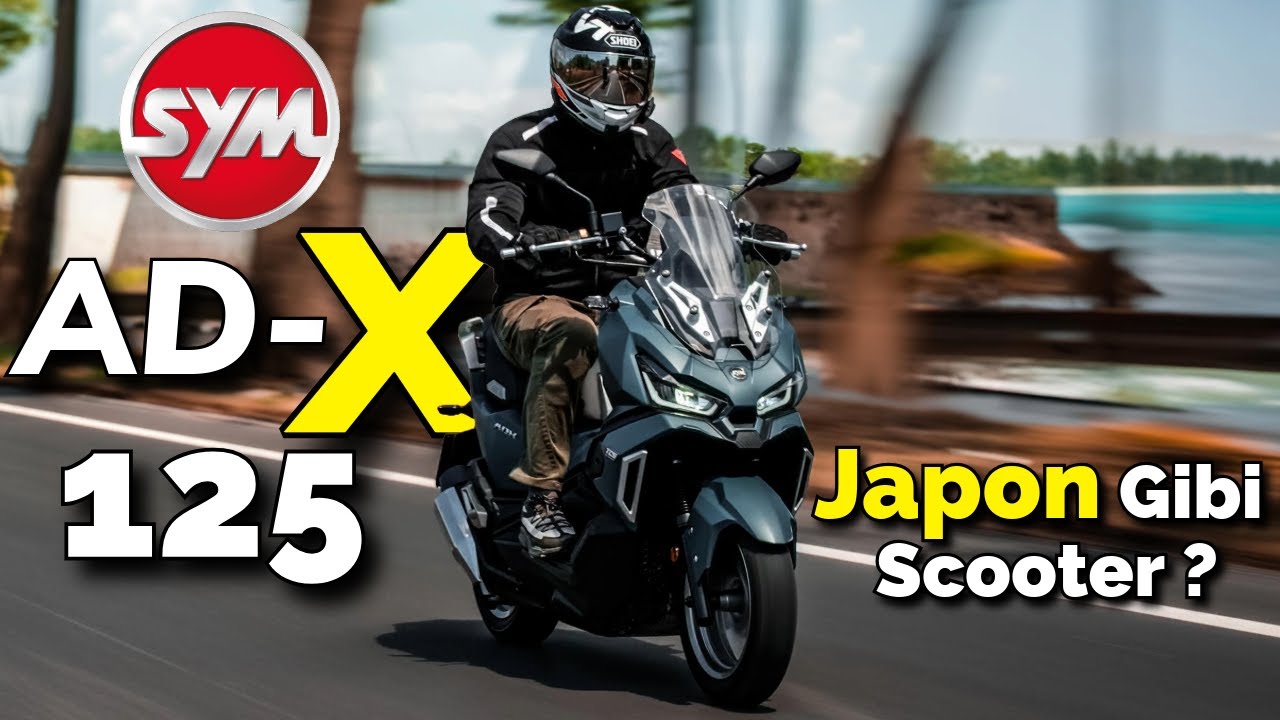 JAPON GİBİ SCOOTER ?😱 SYM ADX 125 İNCELEMESİ