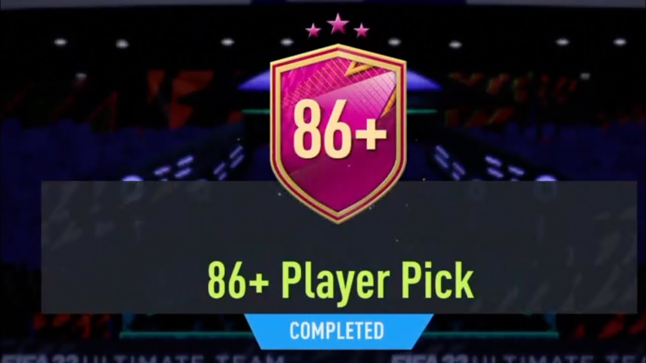NEW FUTTIES 86+ PLAYER PICK SBC COMPLETE!