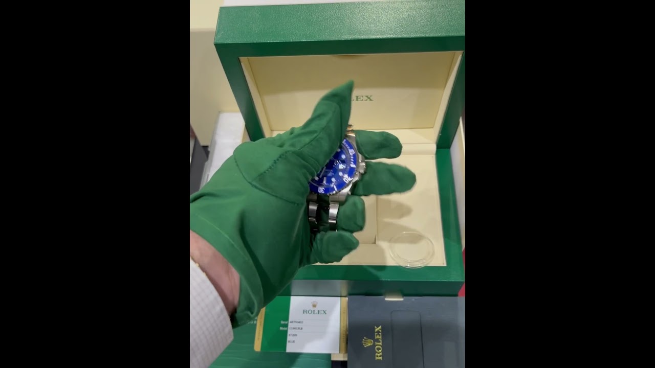 Rolex 18 Karat White Gold Submariner. INVESTMENT GRADE #newalbany #rolex #columbus #smurf