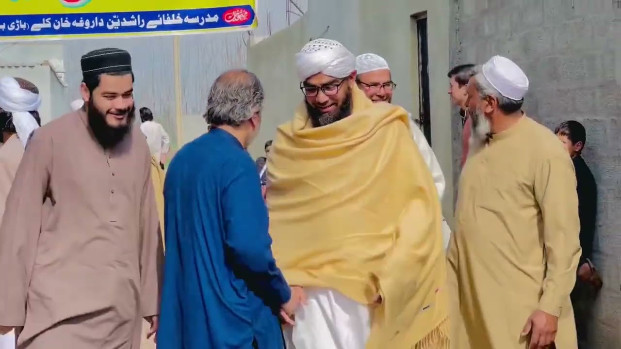 دستار بندی مدرسہ خلفائے راشدین رض داروغہ خان کلے باڑی بند مندنی چارسدہ 