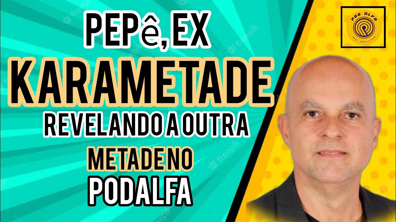 #71 Pepê, ex Karametade revelando a outra metade no PodAlfa #karametade #pagode  #013 #santos #samba