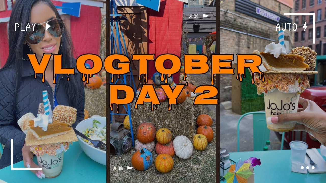 VLOGTOBER DAY 2023🍁 | 🎃PUMPKIN BLAZE Nyc | A DAY trip to Chicago