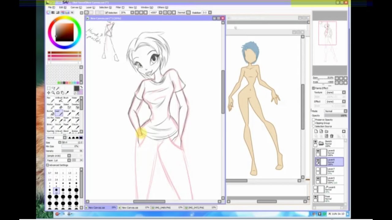 Speeddraw - Tomboy Rue Sketch