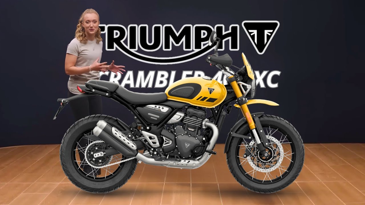 2025 NEW TRIUMPH SCRAMBLER 400 XC FEATURES AND BENEFITS