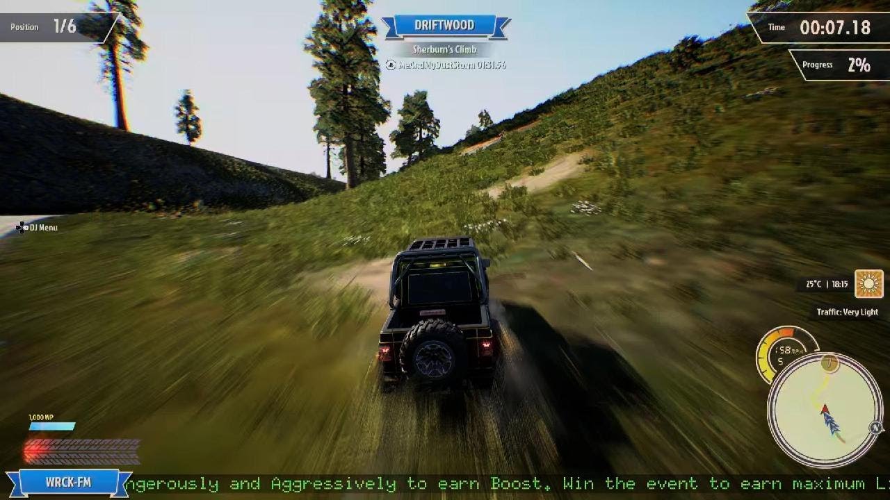 Wreckreation Sherburns Climb 1:24.20 Speedrun