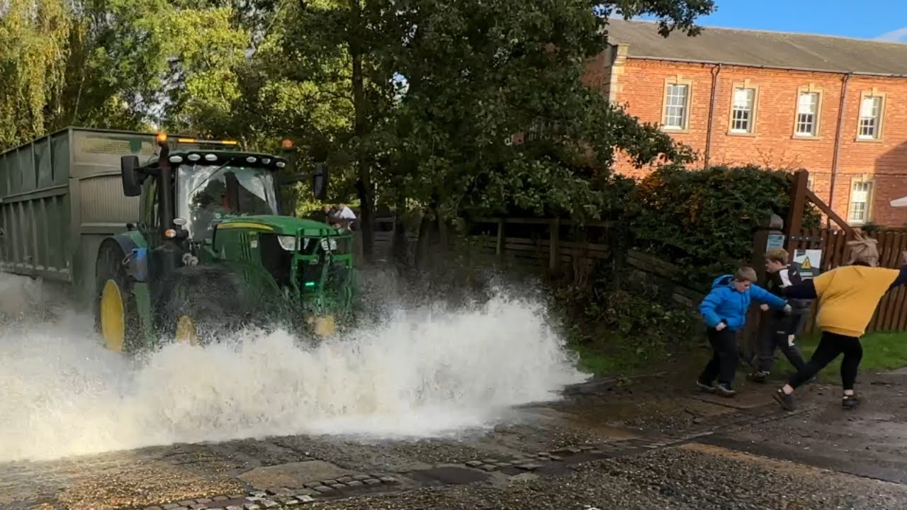 ⁴ᴷ Rufford Ford || Tractors vs Flooded Ford || Tractor Compilation || #20