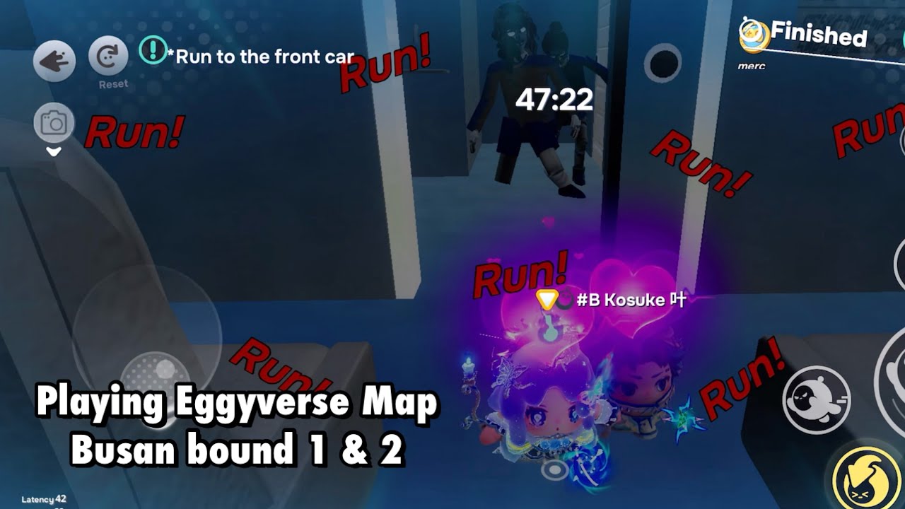 Playing Eggyverse Map Busan Bound 1 & 2 -  Eggy Party