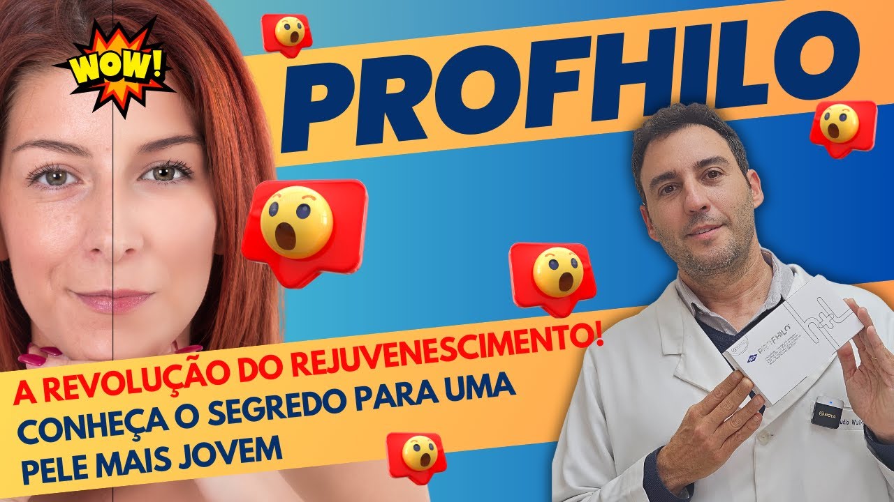 PROFHILO - Uma explosão de colágeno, conheça o primeiro Biorremodelador celular do Brasil!