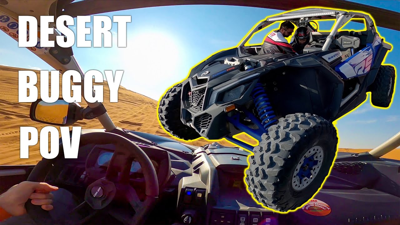 Desert Buggy POV Full Ride | Big Red Adventure Tours Can-Am Maverick X3 X RS Turbo RR | Dubai 🇦🇪