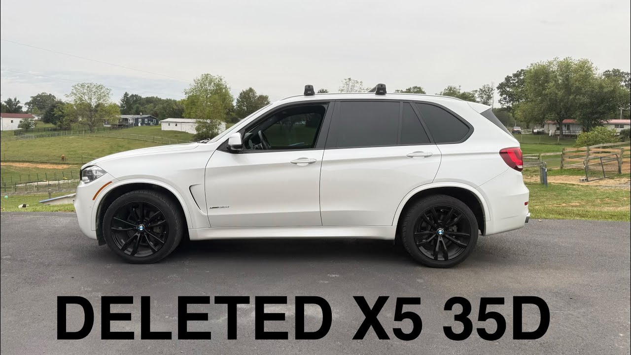 Обзор удаленного и тюнингованного BMW X5 35D 2018 года!