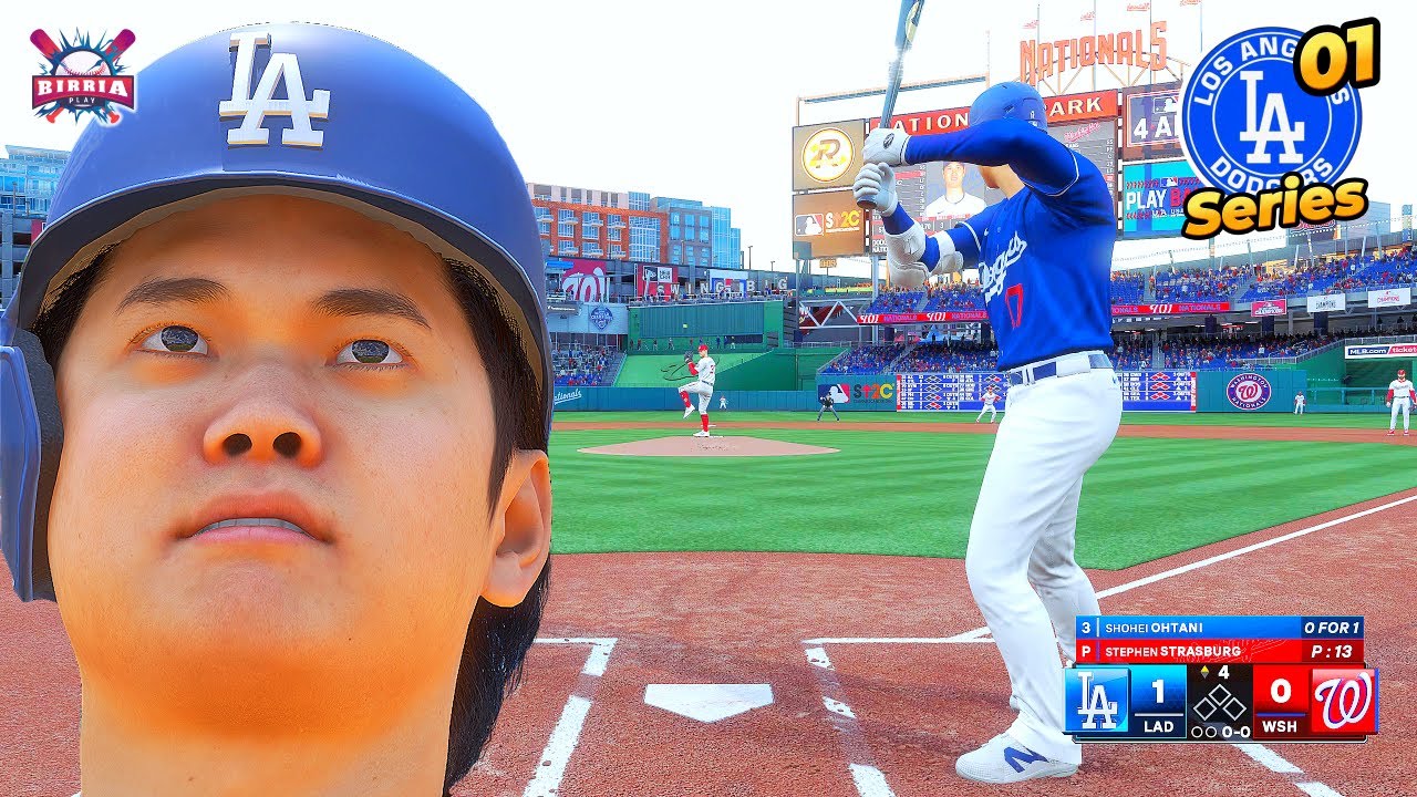 MLB The Show 24 Shohei Ohtani RTTS: DESTROYS with His Bat and Speed!
