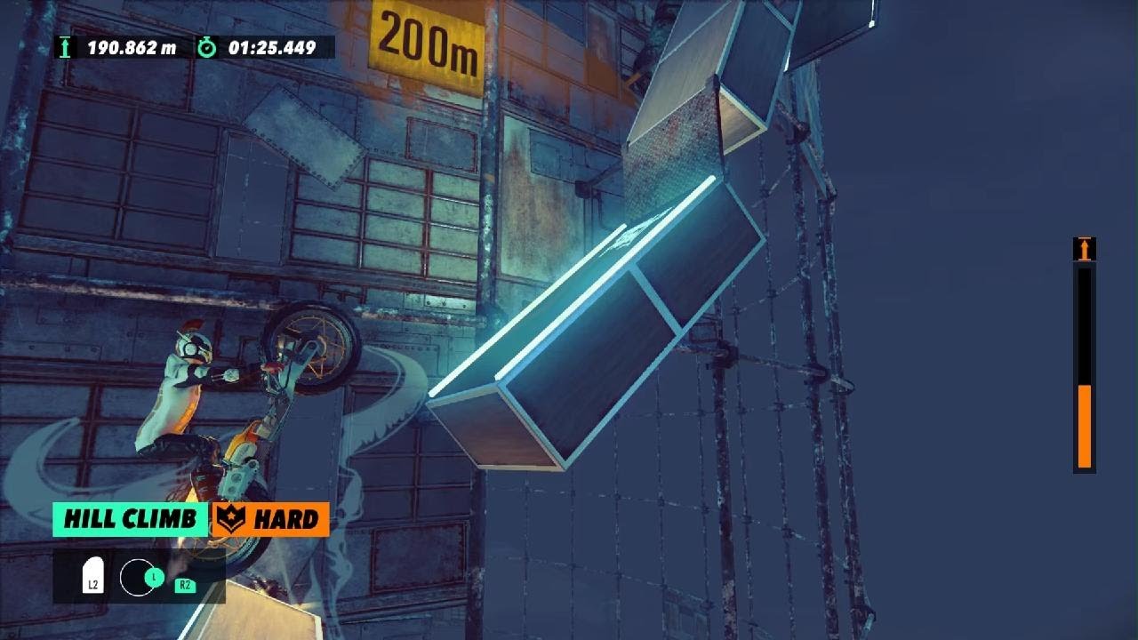 Trials Rising(TM) - Hill Climb - Gold Medal