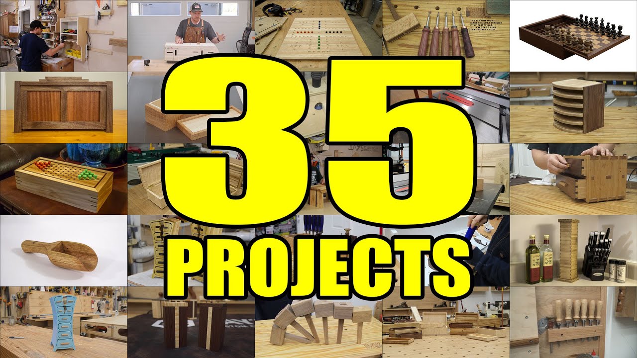 35 Small Woodworking Projects Compilation