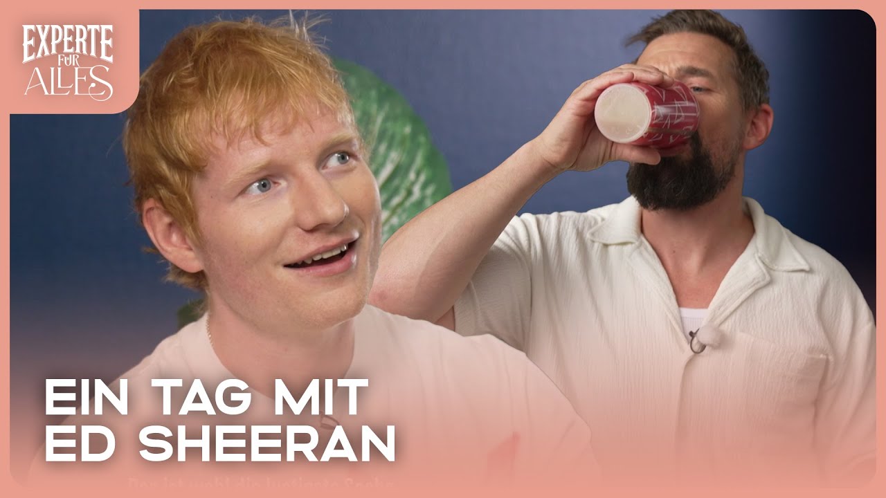 Klaas als Personal Assistant von Ed Sheeran | Experte f&uuml;r Alles