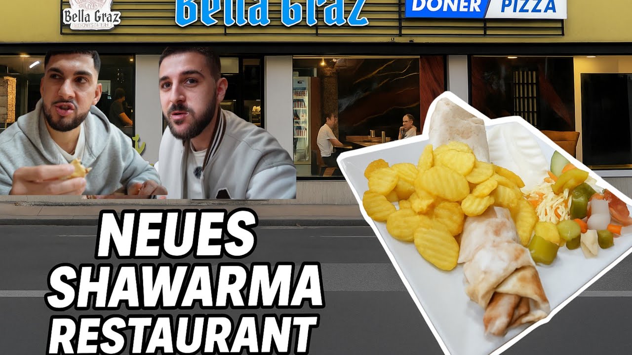 BESTES SHAWARMA RESTAURANT IN GRAZ? 🌯🍔 - Graz Vlog 