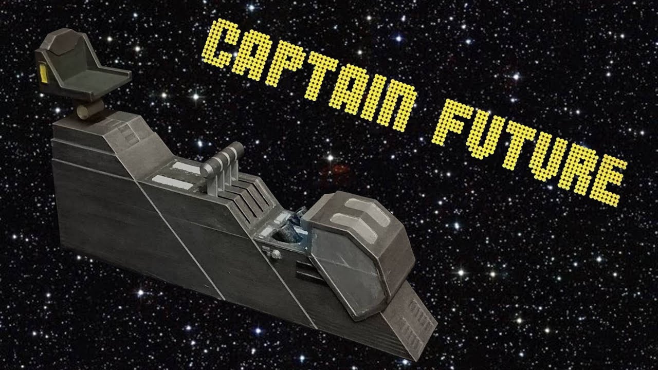 Captain Future's Cockpit Control Panel Finale Part 3 - 3D Print and paintjob