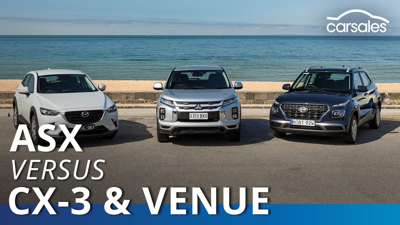 2020 Hyundai Venue v Mazda CX-3 v Mitsubishi ASX Comparison Test @carsales.com.au