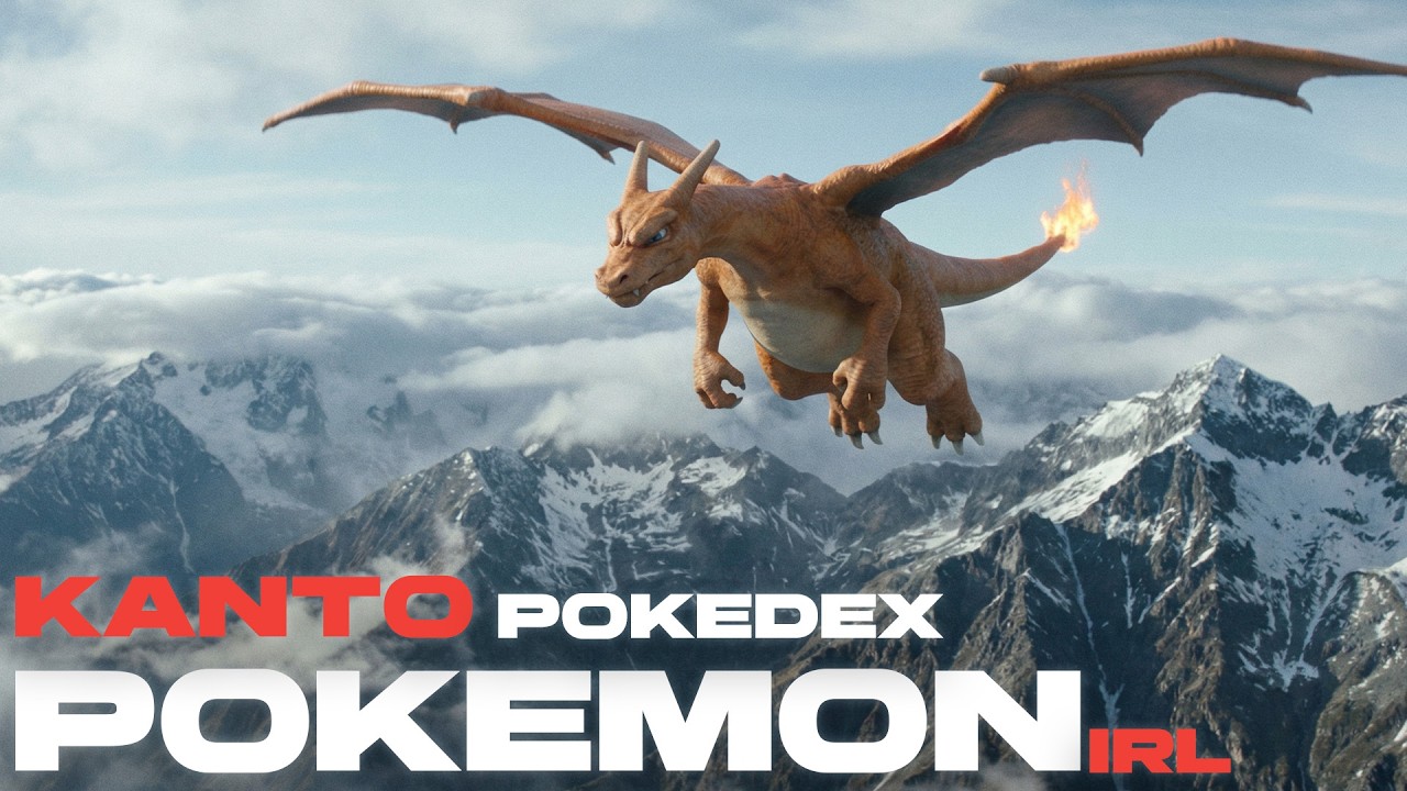 Pokémon dans la Vraie Vie | Les 151 de Kanto (Réimaginés avec l’IA)