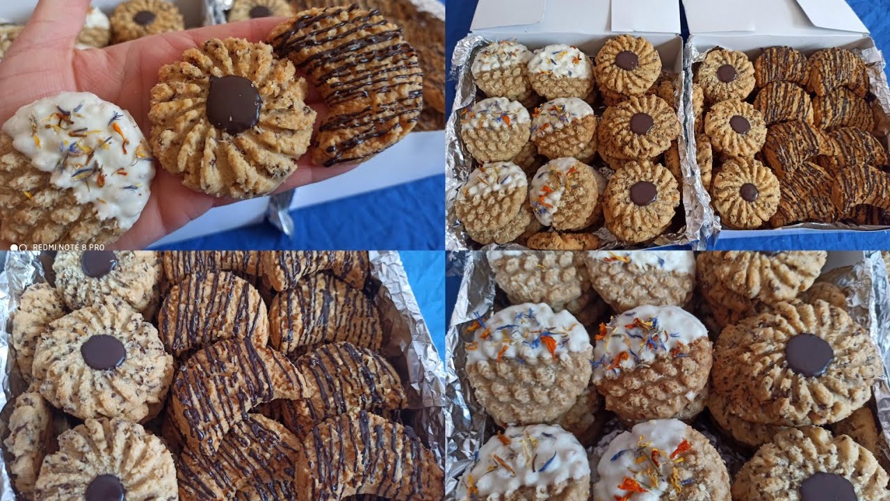 ب250غرام زبدة وعجينة وحدة درت 3شكيلات دواز اتاي مذاقات مختلفة وراءعة كاذوب فالفم +ثمن البيع