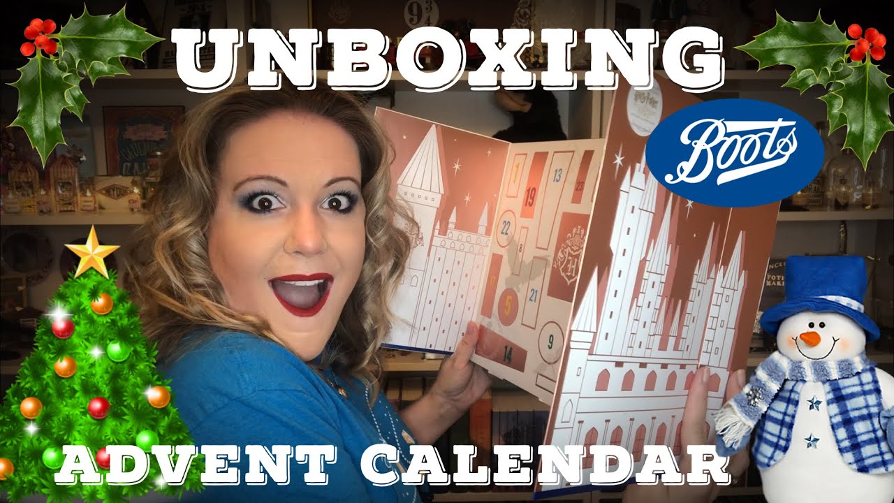 BOOTS HARRY POTTER ADVENT CALENDAR UNBOXING & GIVEAWAY | VICTORIA MACLEAN