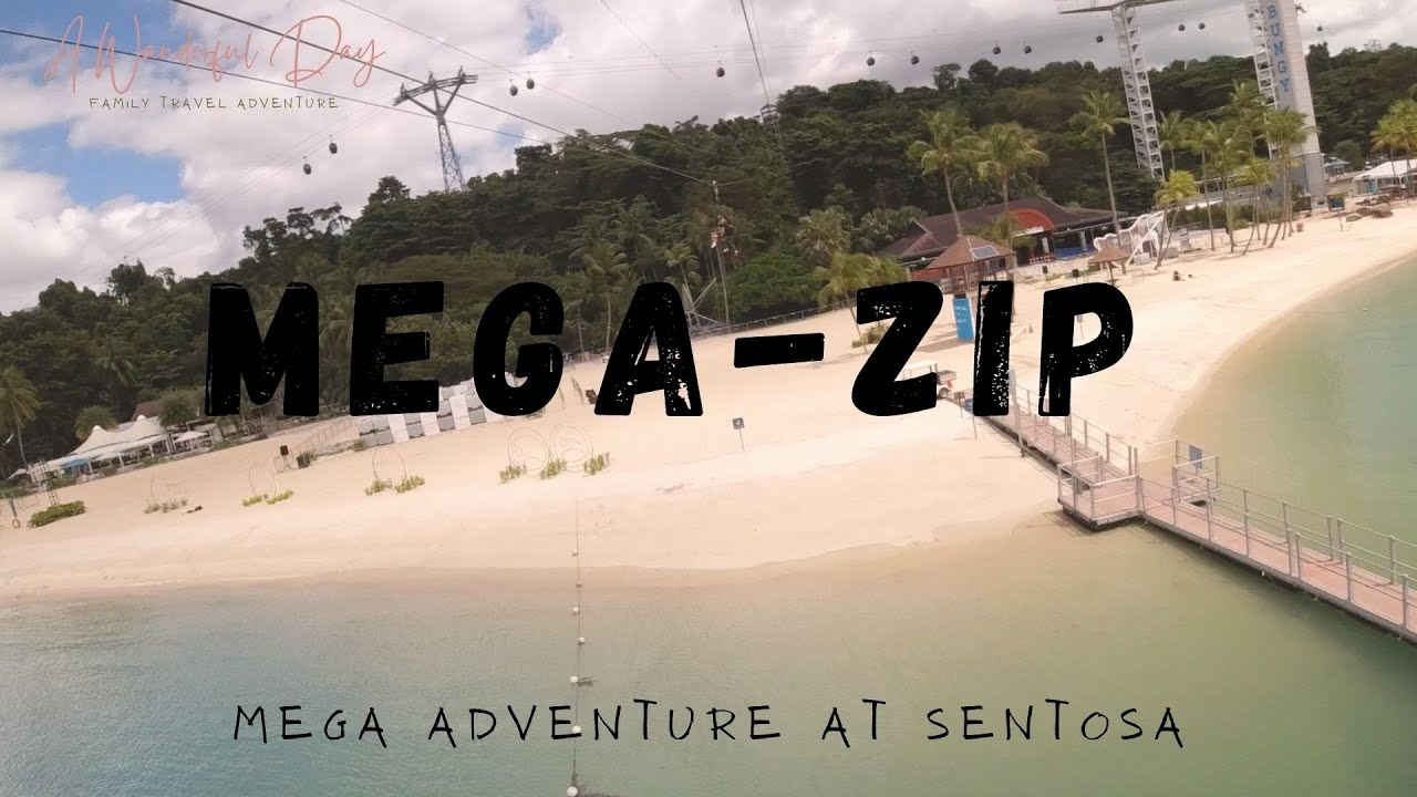 Mega Zip Adventure at Sentosa Singapore