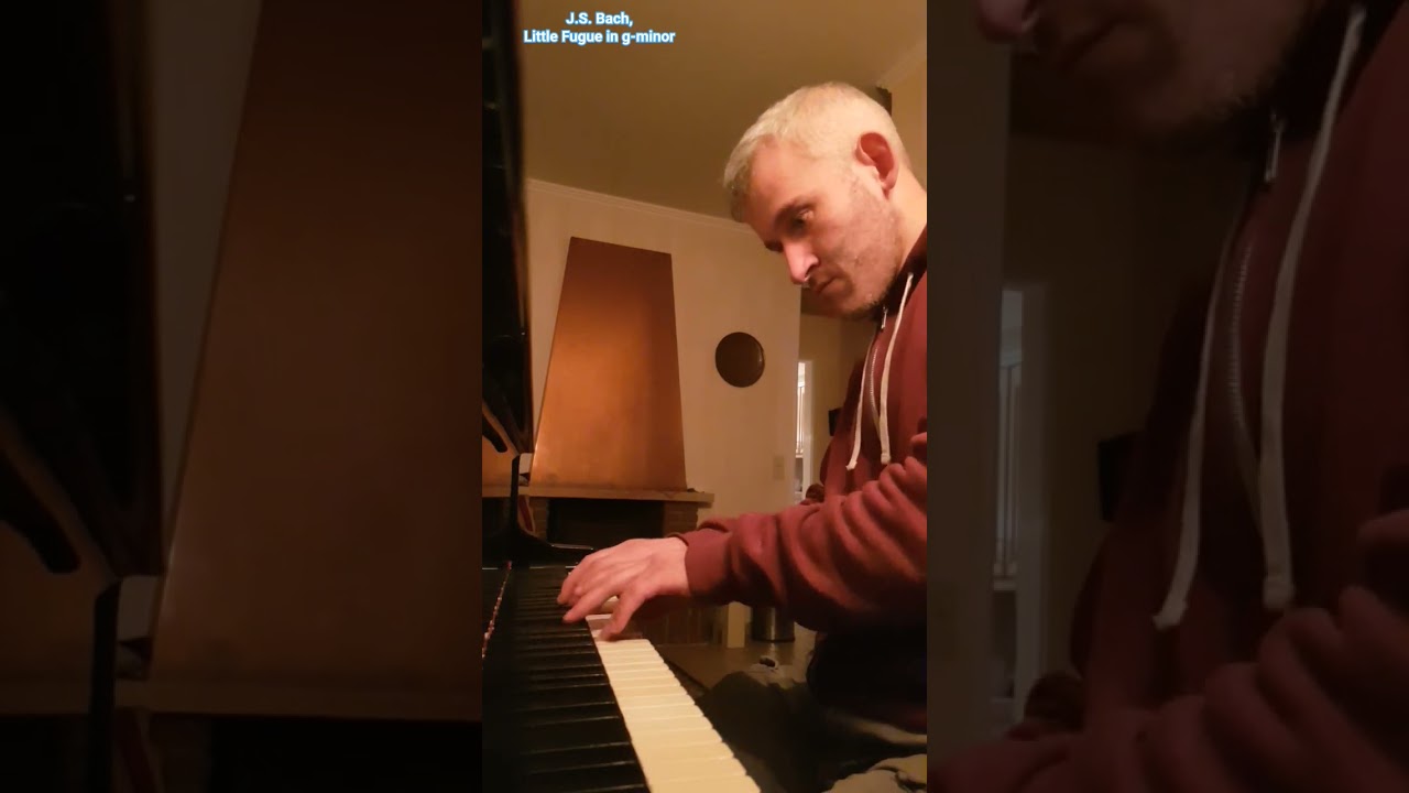 My take on the little fugue in g-minor by JS Bach. 
