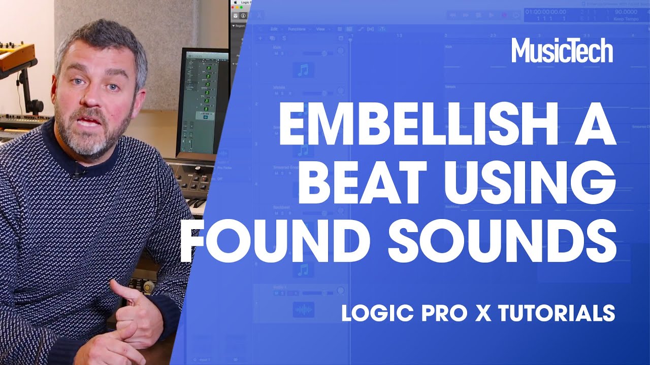 Logic Tips - Embellish a Beat Using Found Sounds