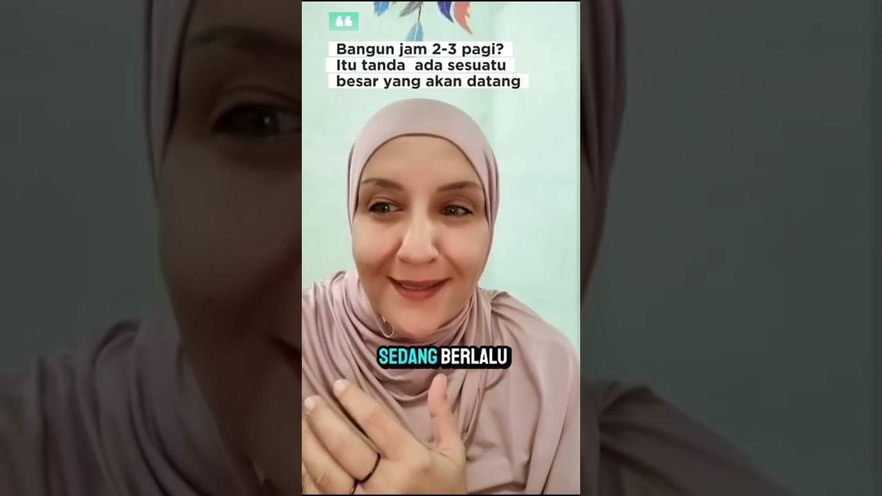 🌠Jam 2 - 3 pagi   Jiwa terbangun,takdir bergerak💫✨🤲🏻