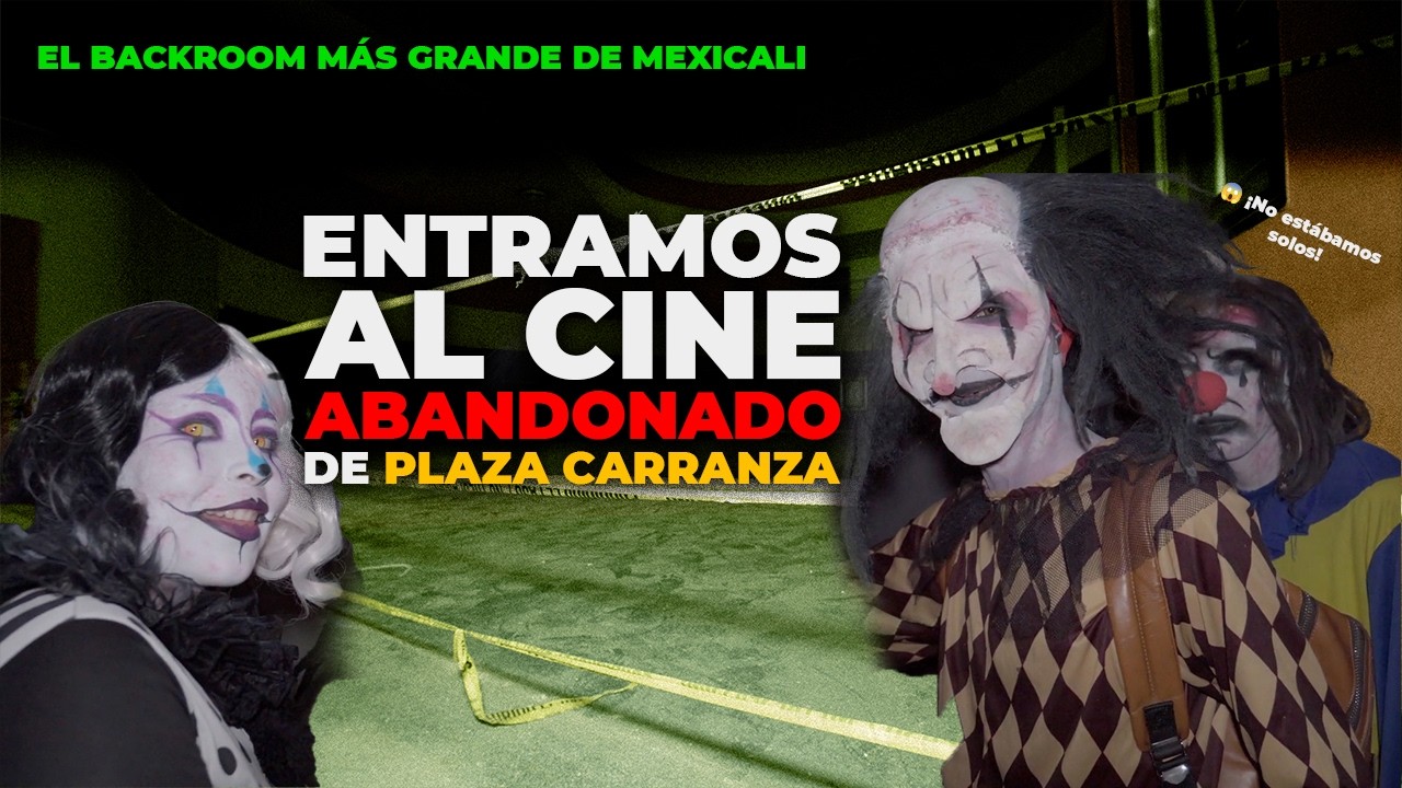 Pogo, Kila y Trist&oacute;n exploran el cine abandonado de Plaza Carranza  😱 | &iexcl;Se descontrol&oacute;!
