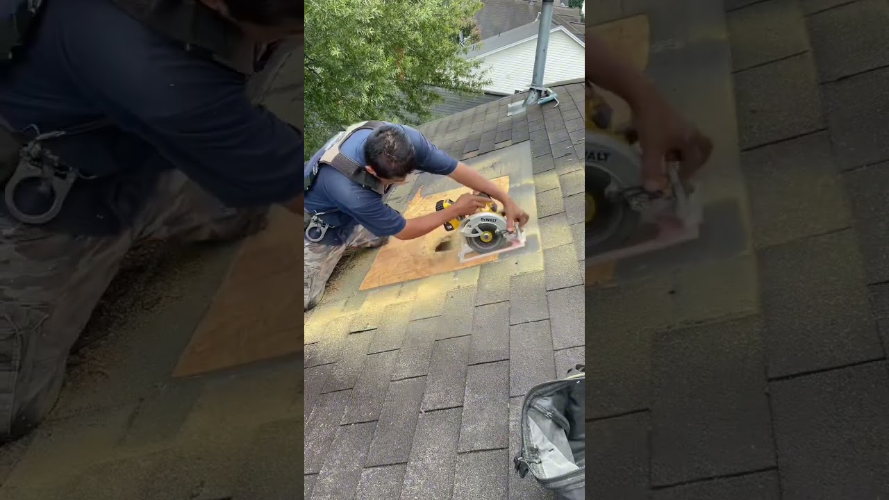 #shorts #roofing #repair #shingles