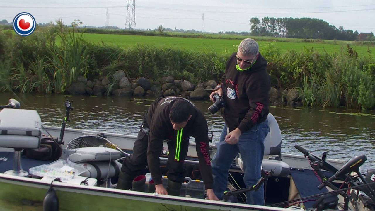 Eerste roofviswedstrijd bij Leeuwarder Grote Wielen